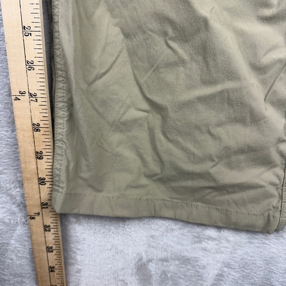LL Bean Cresta Hiking Pants Mens 38x32 Tan Nylon Stretch UPF 50 Quick Dry 295059 - Picture 8 of 12